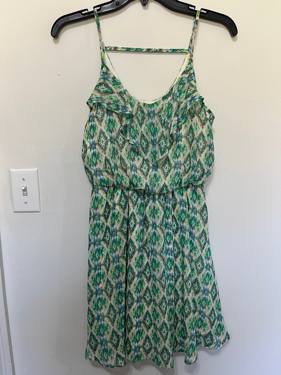 Lush Dresses & Skirts - Lush Strappy Green Spring Summer Dress: Small Fresh Colors Fully lined